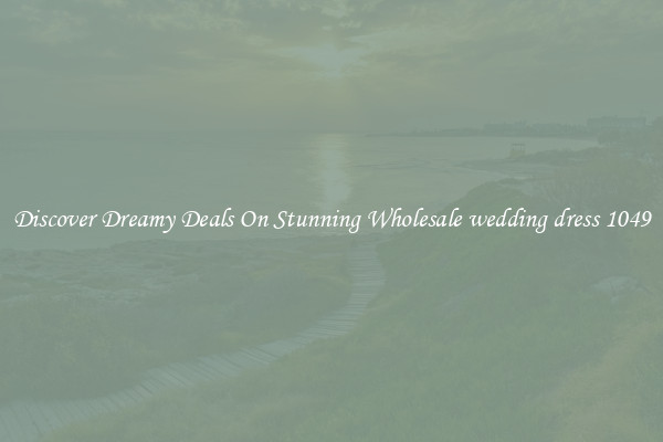 Discover Dreamy Deals On Stunning Wholesale wedding dress 1049