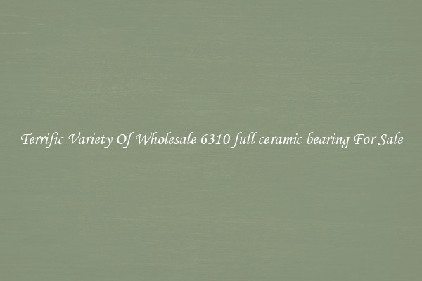 Terrific Variety Of Wholesale 6310 full ceramic bearing For Sale