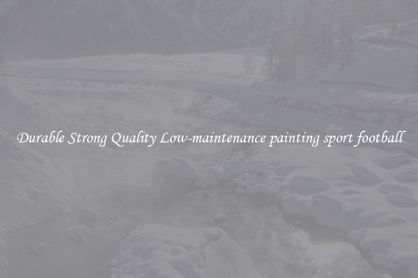 Durable Strong Quality Low-maintenance painting sport football